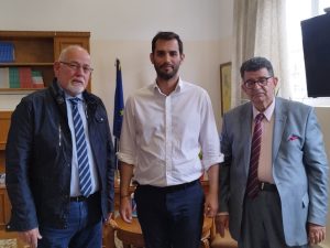 Συνάντηση στην Π.Ε. Μεσσηνίας με την διοίκηση του Κ.Υ. Καλαμάτας
