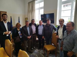Σύσκεψη για την επαναλειτουργία του αρδευτικού δικτύου στο Καρτερόλι