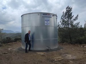Τοποθέτηση υδατοδεξαμενών πυροπροστασίας στην Π.Ε. Αρκαδίας