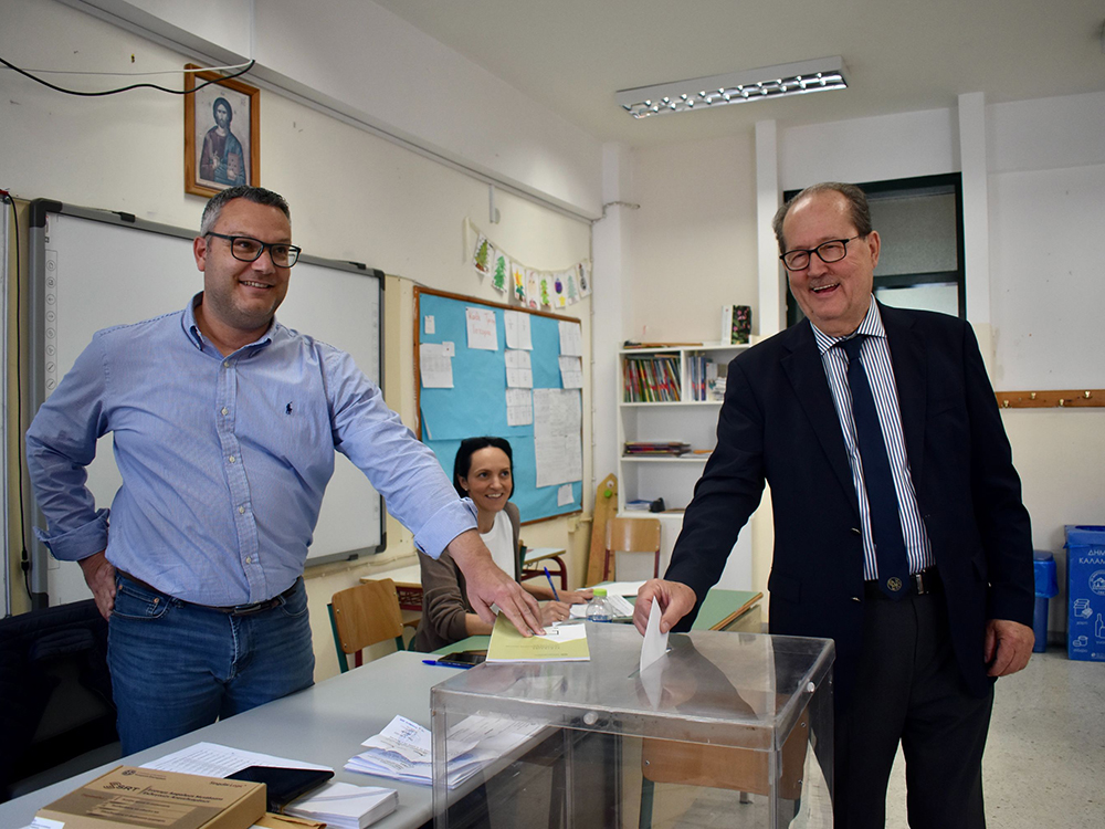 Ομαλά η εκλογική διαδικασία στις 5 Ενότητες της Περιφέρειας Πελοποννήσου δήλωσε ο περιφερειάρχης Π. Νίκας