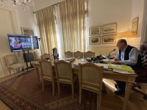 Σύσκεψη του περιφερειάρχη Πελοποννήσου Π. Νίκα με τους χωρικούς αντιπεριφερειάρχες