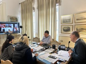 Σύσκεψη του περιφερειάρχη Πελοποννήσου Π. Νίκα με τη νομική υπηρεσία της Περιφέρειας