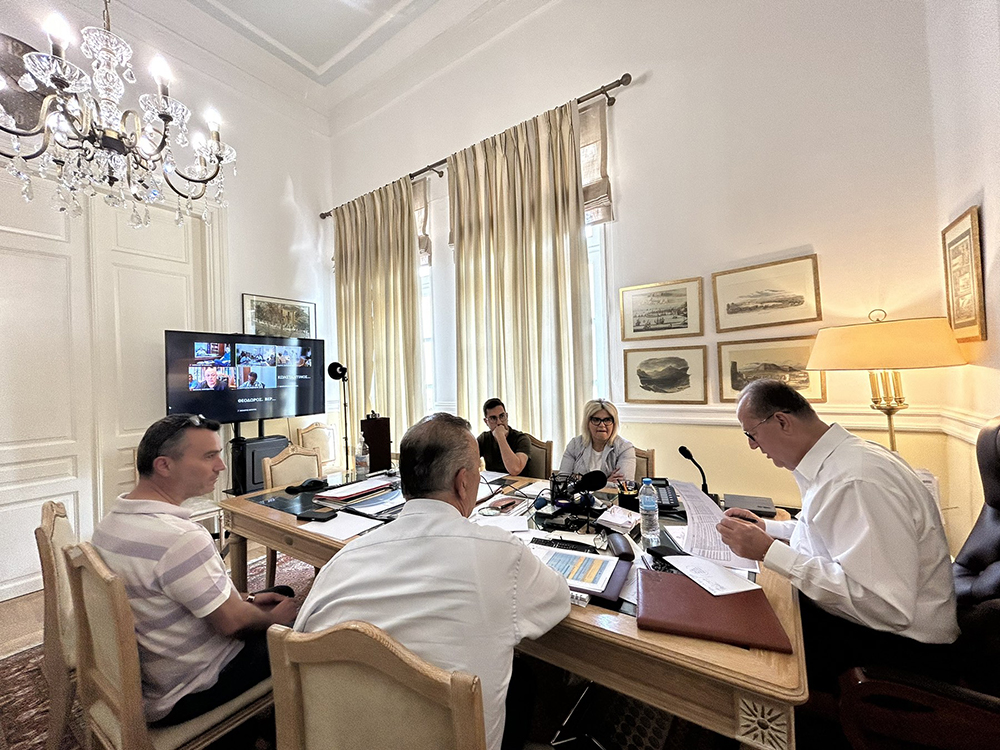 Εργα του ΠΔΕ και του ΠΕΠ σε σύσκεψη του περιφερειάρχη Πελοποννήσου Π. Νίκα με τις Διευθύνσεις Τεχνικών Εργων