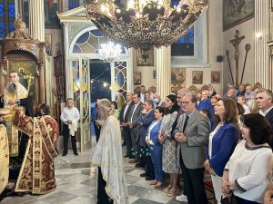 Στις εκδηλώσεις για την παντριφυλιακή γιορτή της Πεντηκοστής και του Αγίου Πνεύματος ο περιφερειάρχης Πελοποννήσου Π. Νίκας