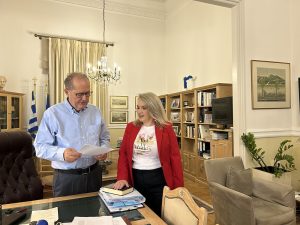 Μία ακόμα νέα τακτική υπάλληλος στην Περιφέρεια Πελοποννήσου, ορκίστηκε ενώπιον του περιφερειάρχη Π. Νίκα