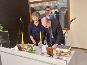 Εγκαινιάστηκε από τον περιφερειάρχη Πελοποννήσου Π. Νίκα το Σταματάκειο Πολυπολιτισμικό Κέντρο Σπάρτης, που πλέον φιλοξενεί τα ΓΑΚ Λακωνίας