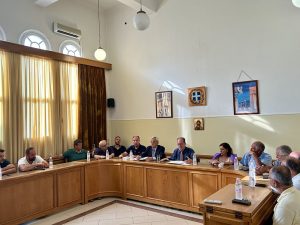 Στην Κόρινθο ο περιφερειάρχης Πελοποννήσου Π. Νίκας, σύσκεψη για τους ΤΟΕΒ