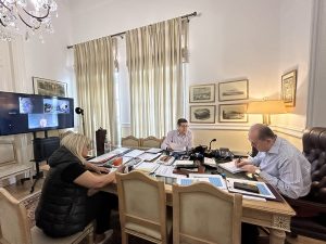 Πολιτιστικά θέματα σε σύσκεψη υπό τον περιφερειάρχη Πελοποννήσου Π. Νίκα