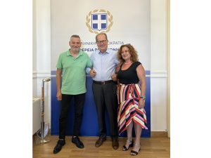 Με εκπροσώπους του Συλλόγου Κρητών Μεσσηνίας συναντήθηκε στην Τρίπολη ο περιφερειάρχης Πελοποννήσου Π. Νίκας