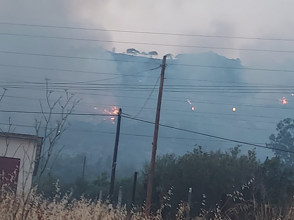 Πολύ δύσκολη η κατάσταση από τη μεγάλη πυρκαγιά στην περιοχή του Λουτρακίου 17& 18/07/2023