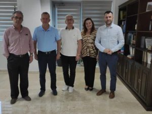Συνάντηση με τον πρόεδρο και μέλη από το Δ.Σ. της Παγγορτυνιακής Ενωσης