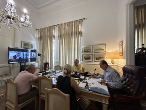 Συσκέψεις υπό τον περιφερειάρχη Πελοποννήσου Π. Νίκα για θέματα τοποθέτησης προσωπικού στις υπηρεσίες των 5 Π.Ε. και της έδρας