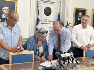 Υποστήριξη από την Περιφέρεια Πελοποννήσου στον “Κήπο της Λυσούς”, προγραμματική σύμβαση για πρόγραμμα πρωτοβάθμιας κοινωνικής φροντίδας ατόμων με αναπηρία
