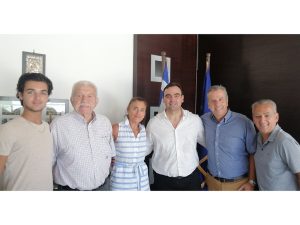 Συνάντηση του αντιπεριφερειάρχη Λακωνίας με εκπροσώπους της Παλλακωνικής Ομοσπονδίας ΗΠΑ και Καναδά