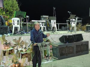 Ο περιφερειάρχης Πελοποννήσου Π. Νίκας στην 20ή γιορτή σύκου, στον Πολύλοφο