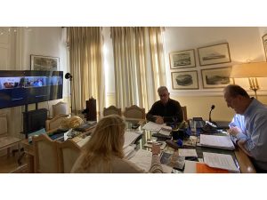 Σύσκεψη του περιφερειάρχη Πελοποννήσου Π. Νίκα με τις γενικές διευθύνσεις της Περιφέρειας