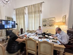 Πολιτιστικά θέματα σε σύσκεψη υπό τον περιφερειάρχη Πελοποννήσου Π. Νίκα
