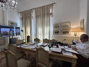 Εργα της Π.Ε. Μεσσηνίας σε σύσκεψη υπό τον περιφερειάρχη Πελοποννήσου Π. Νίκα