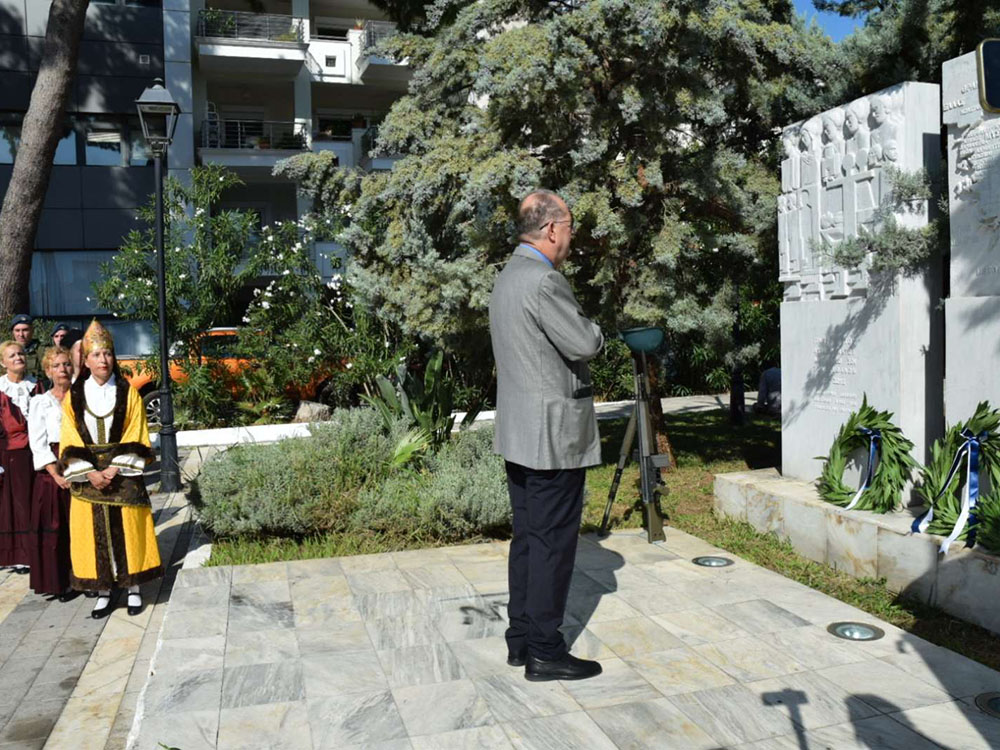 Π. Νίκας, “να είμαστε ενωμένοι” τόνισε κατά την εκδήλωση για την ημέρα εθνικής μνήμης της γενοκτονίας των Ελλήνων της Μικράς Ασίας από το τουρκικό κράτος