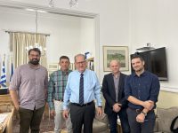 Τεχνική σύσκεψη υπό τον περιφερειάρχη Πελοποννήσου Π. Νίκα για την ΟΧΕ Ταϋγέτου και τη ΒΑΑ Καλαμάτας