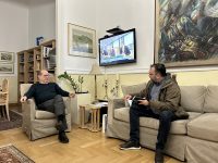 Συνάντηση του περιφερειάρχη Πελοποννήσου Π. Νίκα με τον δήμαρχο Επιδαύρου