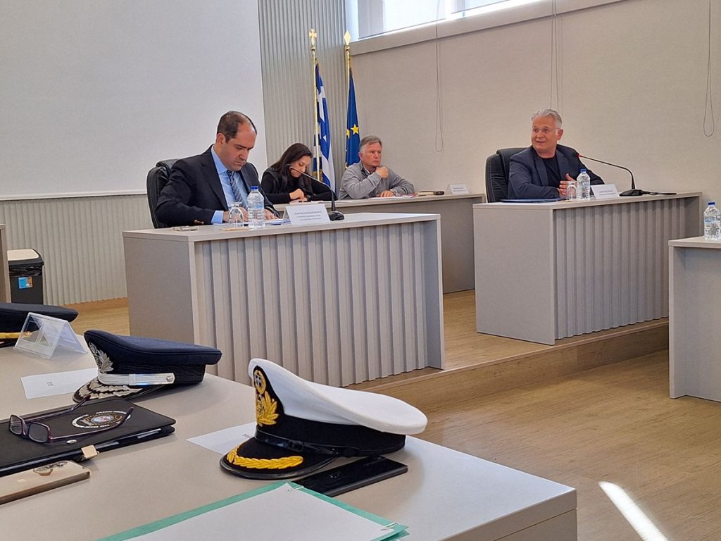 Ευρεία σύσκεψη υπό τον Υπουργό Πολιτικής Προστασίας Γιάννη Κεφαλογιάννη στην Τρίπολη