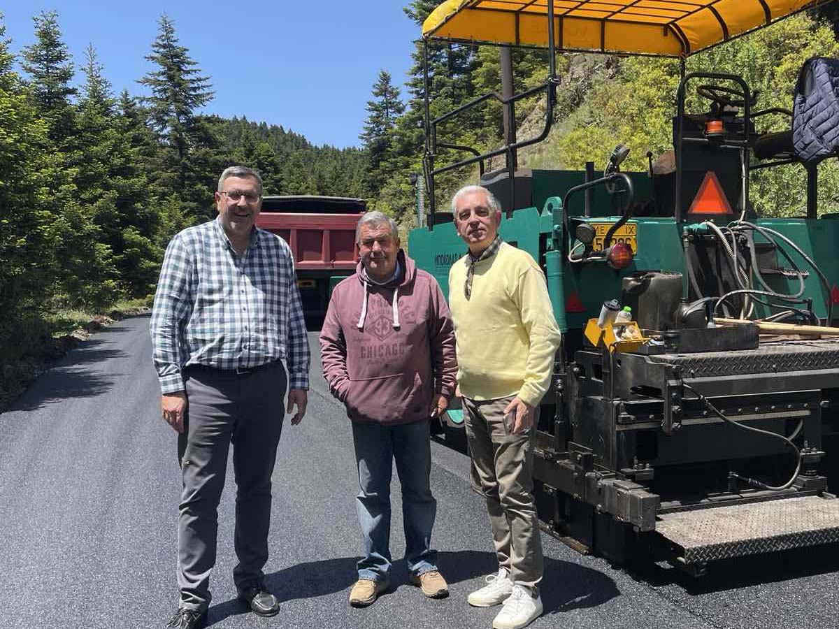 Αυτοψία στο έργο συντήρησης της Επ. Οδού Αλωνίσταινα – Βυτίνα προϋπολογισμού 250.000 ευρώ της Περιφέρειας Πελοποννήσου - Αυτοψία στο έργο συντήρησης της Επ. Οδού Αλωνίσταινα – Βυτίνα προϋπολογισμού 250.000 ευρώ της Περιφέρειας Πελοποννήσου