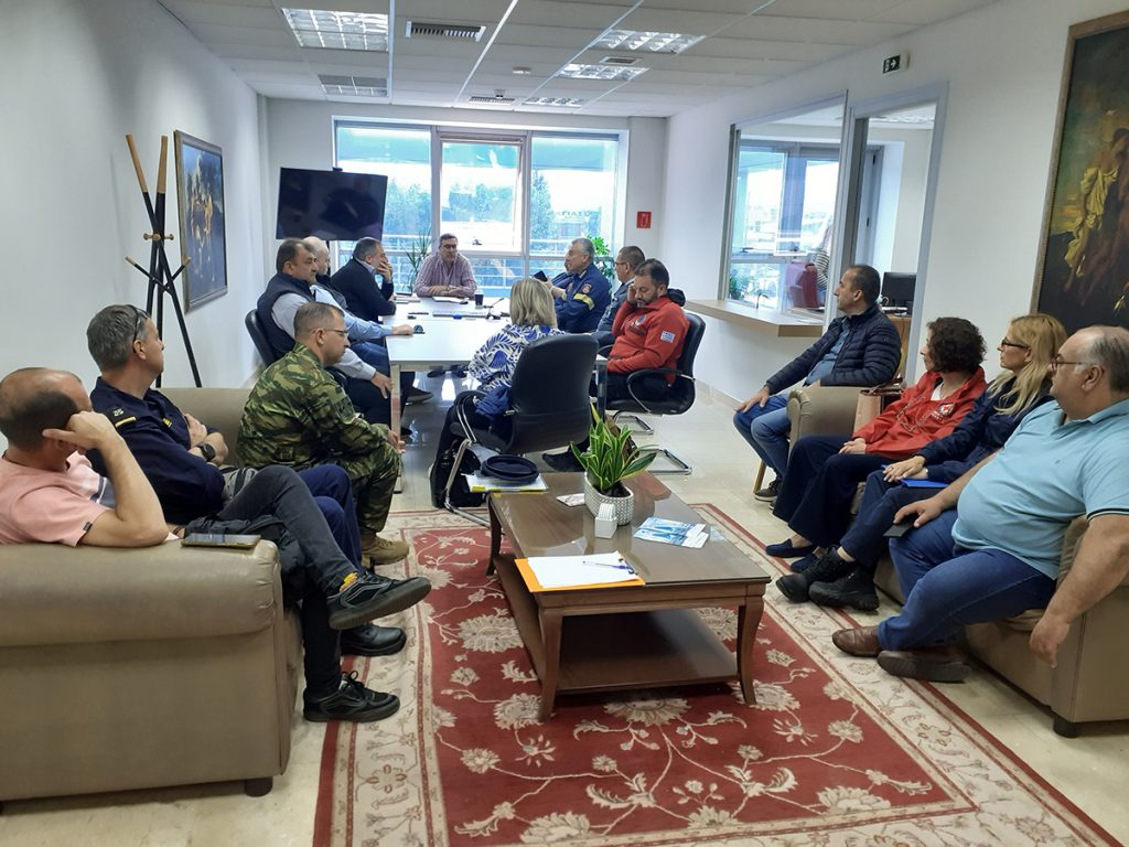 Σύσκεψη του Συντονιστικού Οργάνου Πολιτικής Προστασίας ΠΕ Αρκαδίας στην Τρίπολη