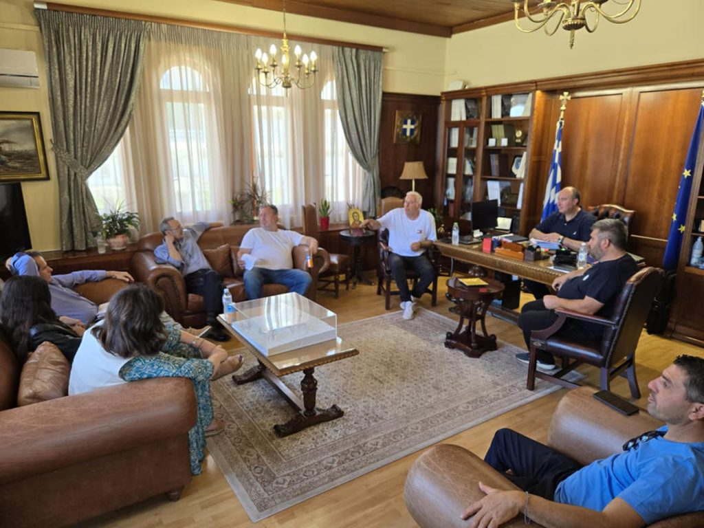 Σύσκεψη στο γραφείο του Αντιπεριφερειάρχη Π.Ε. Κορινθίας για τις Λαϊκές Αγορές ενόψει της τουριστικής περιόδου