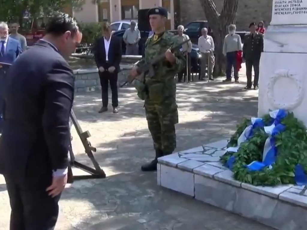 Ο Αντιπεριφερειάρχης Λακωνίας Θεόδωρος Βερούτης στα 81 Χρόνια από το Ολοκαύτωμα των Αγίων Αναργύρων