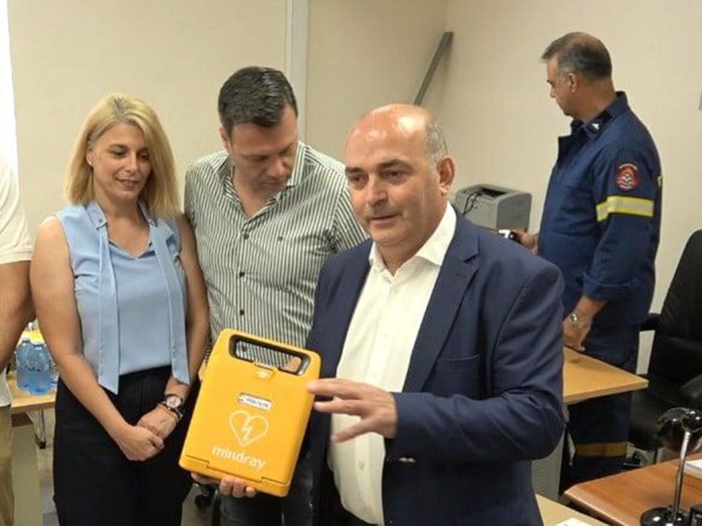 Απινιδωτές παρέδωσε η Περιφέρεια Πελοποννήσου στο Πυροσβεστικό Σώμα Αργολίδας