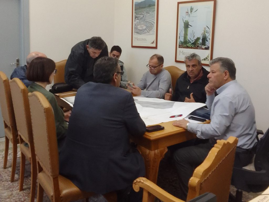 Σύσκεψη για πλημμυρικά φαινόμενα στη ΒΙΠΕ Καλαμάτας