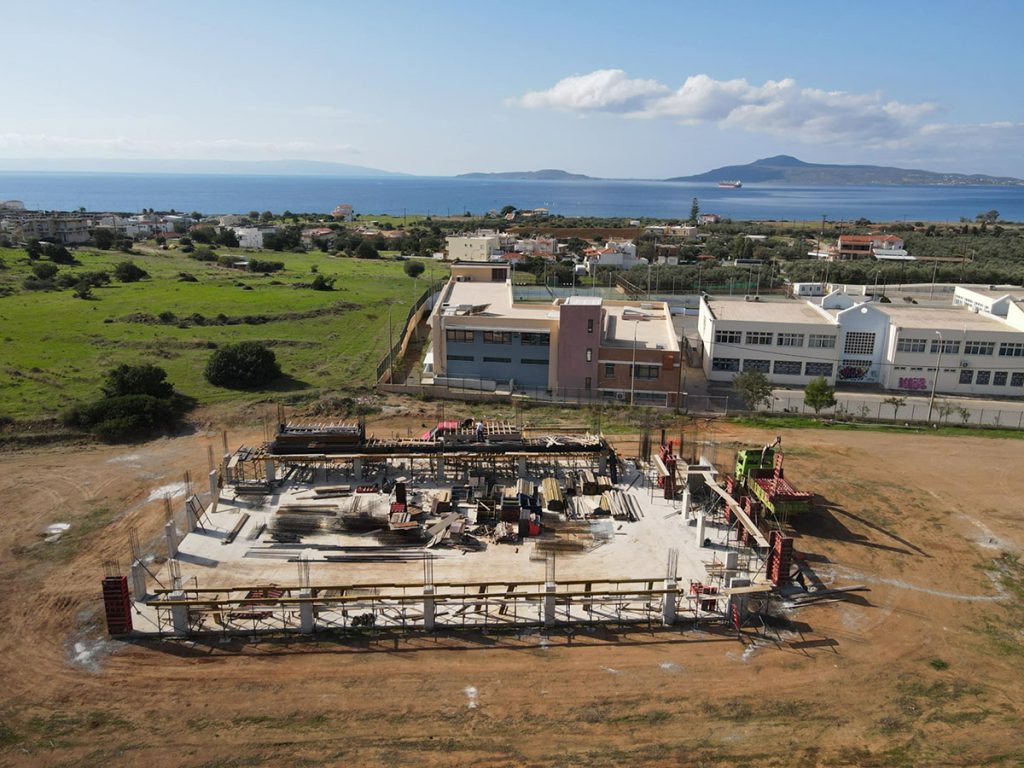 Σύσκεψη του Αντιπεριφερειάρχη Λακωνίας Θεόδωρου Βερούτη για το Κλειστό Γυμναστήριο Νεάπολης