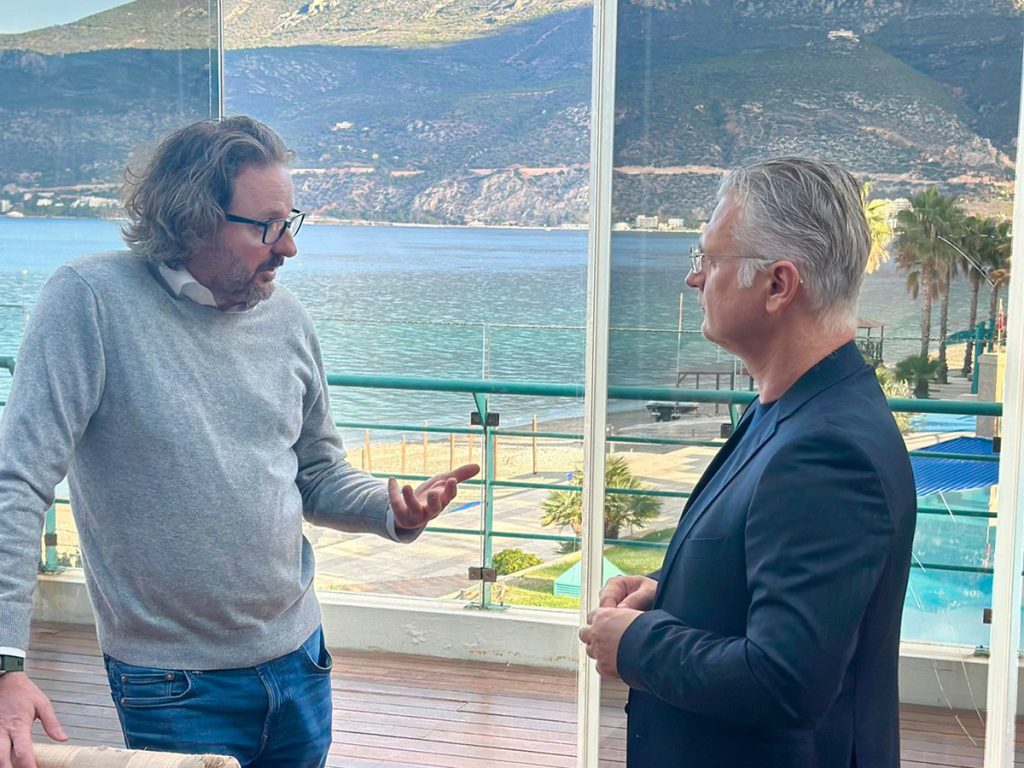 Συνάντηση εργασίας με τον Simon Larkin, Senior Director – Events του WRC Promoter