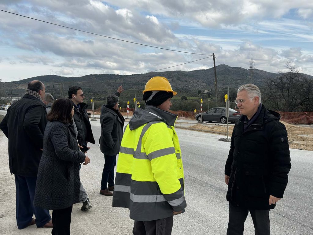 Aυτοψίες σε έργα υποδομής και συναντήσεις εργασίας ΠΕ Κορινθίας