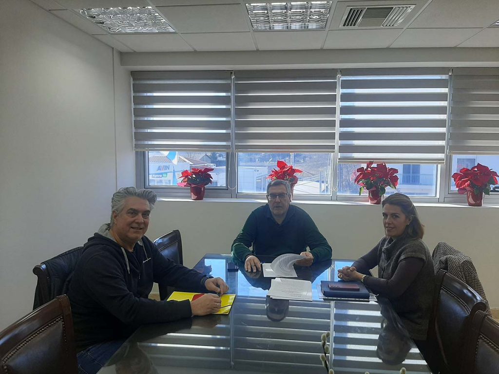 Υπεγράφη το έργο ολοκλήρωσης του αρδευτικού δικτύου στην Κώμη από τον Αντιπεριφερειάρχη ΠΕ Αρκαδίας Κώστα Μανδρώνη 1