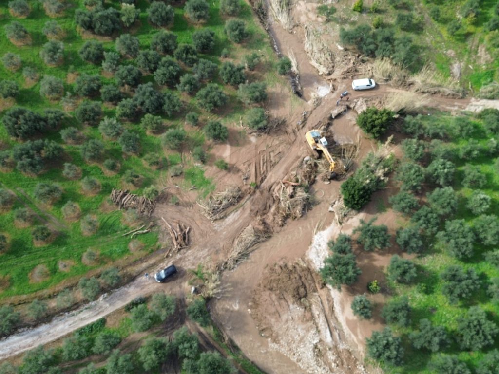 Αποκαταστάσεις – διευθετήσεις ζημιών στην περιοχή της Τριφυλίας από την Περιφέρεια Πελοποννήσου