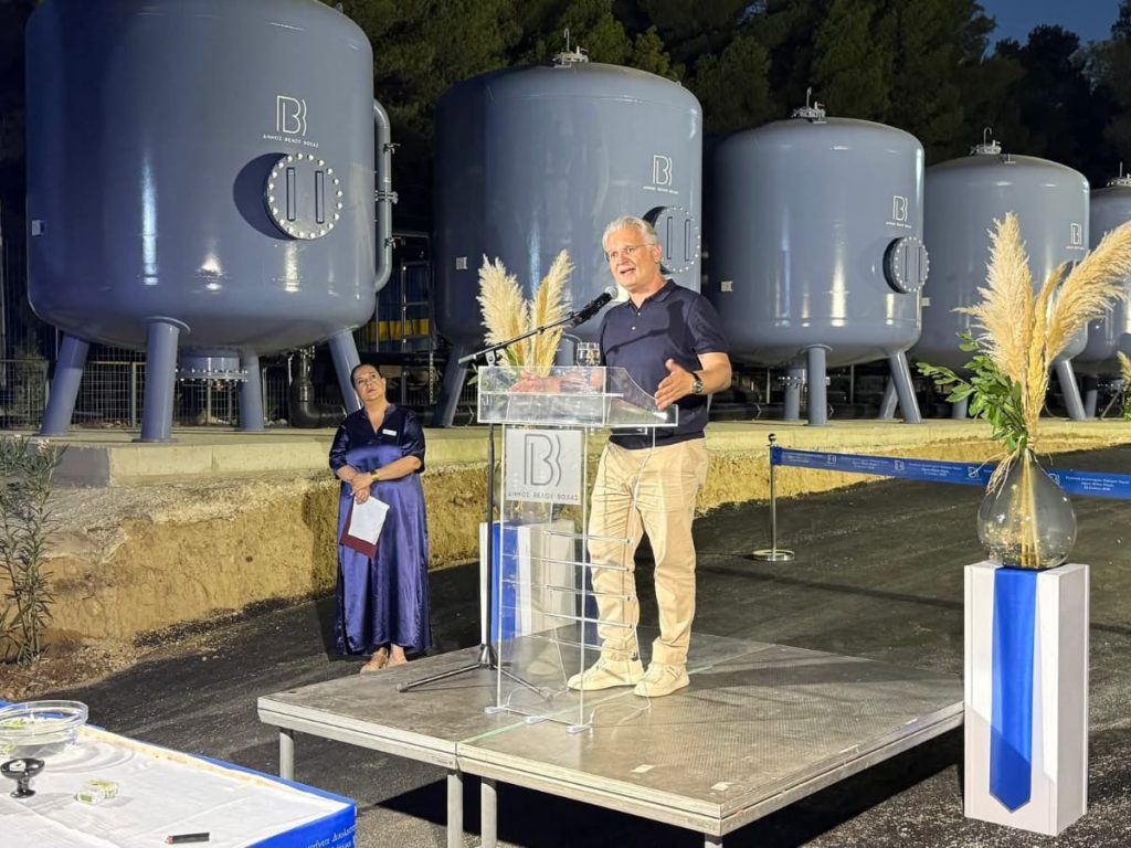 Εγκαινιάστηκε το νέο Διυλιστήριο Νερού στο Βέλο