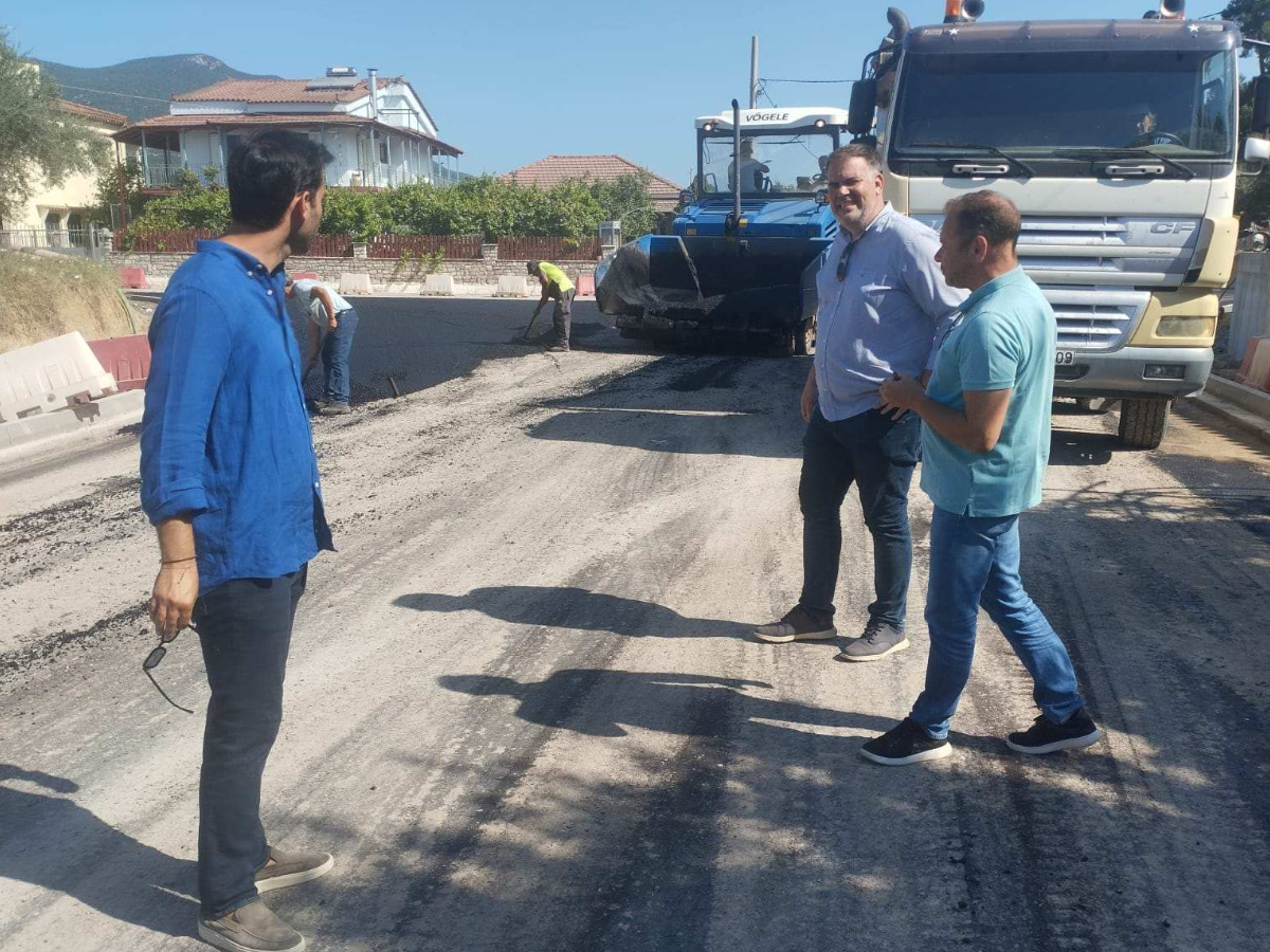 Ξεκίνησαν οι ασφαλτοστρώσεις στην 7η Επαρχιακή Οδό στο τμήμα Εύα – Αριστοδήμειο από την Περιφέρεια Πελοποννήσου