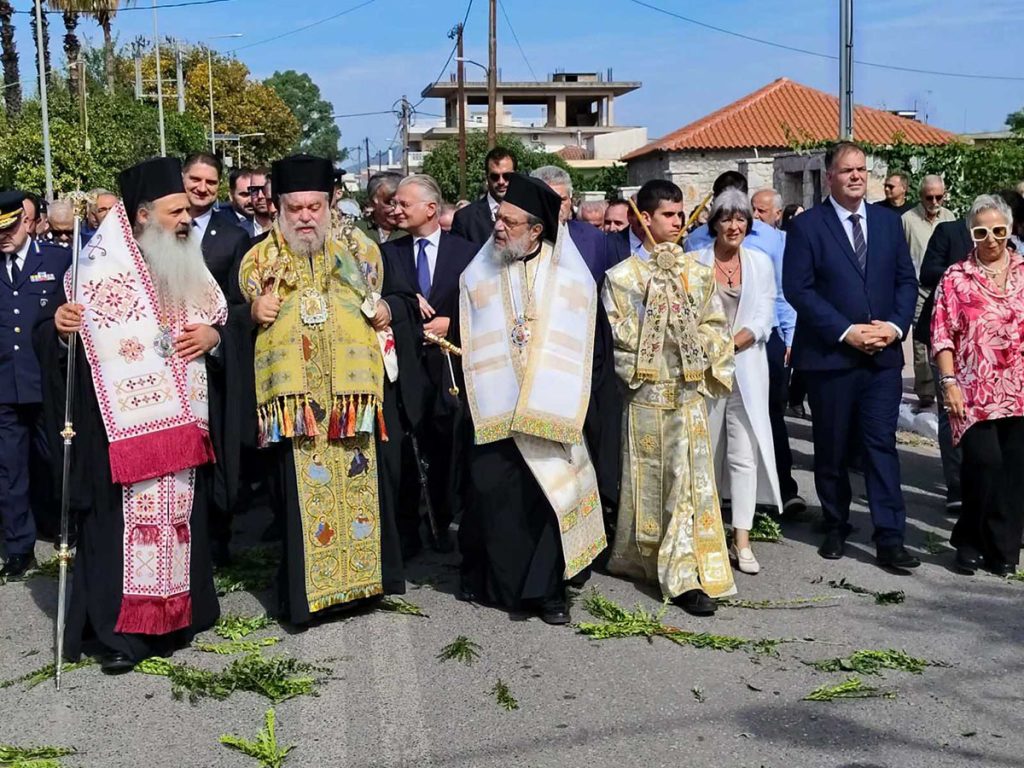 ypodochi tis Ieris Eikonas tis Panagias Voulkaniotissas sti Messini 092026 9